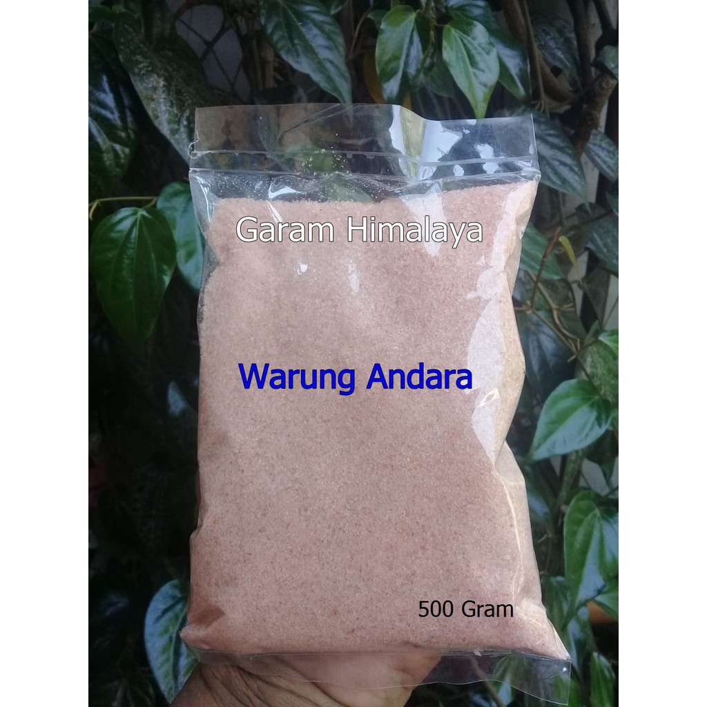 

GARAM HIMALAYA - HIMALAYAN PINK SALT PREMIUM 500 GR