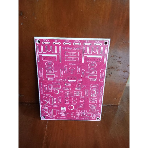 PCB driver power G77 CLARITY