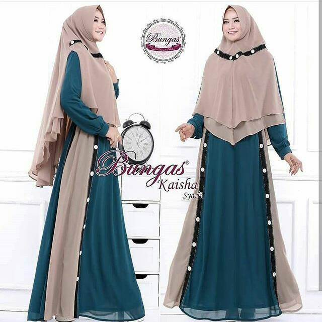 GAZA SYARI /BAJU GAMIS WANITA/MUSLIM TERBARU