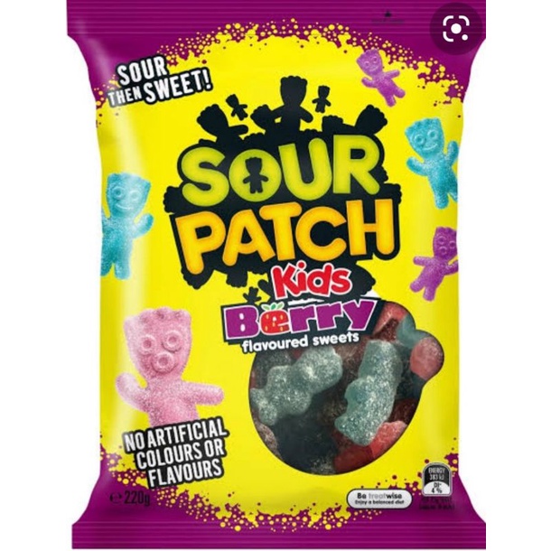 

SOUR PATCH KIDS BERRY FLAVOURED SWEETS