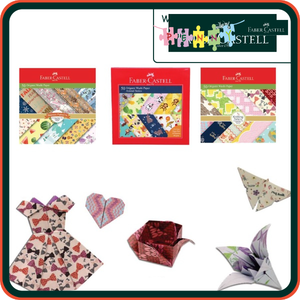 

Faber Castell Kertas Lipat Origami 50 lembar Origami Washi Paper 100% Original