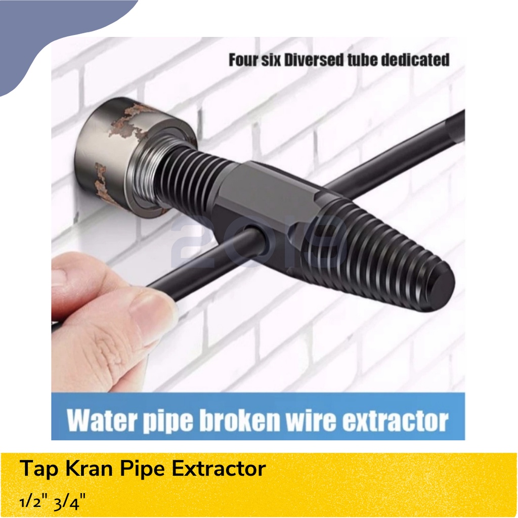 Alat buka kran keran air patah 1/2 Tap balik pembuka baut patah 3/4
