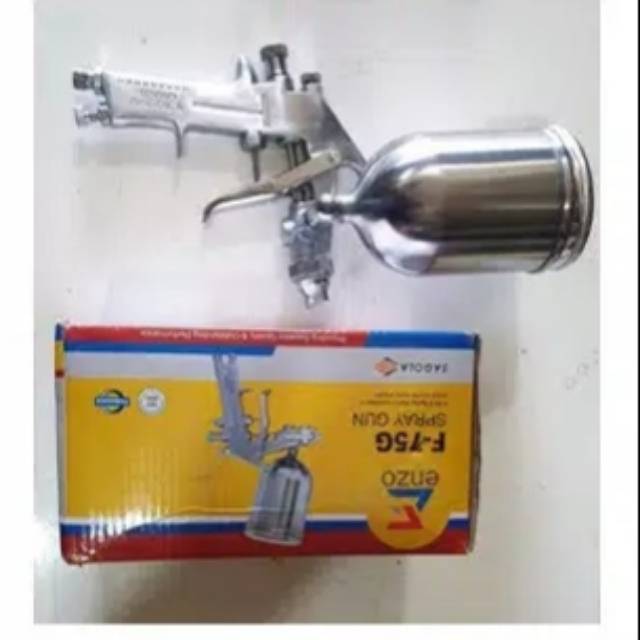 ENZO sagola Spray Gun Spraygun F75G F75 G tabung atas