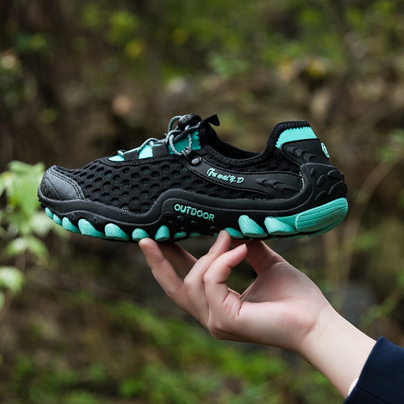 Sepatu Wanita Cewek Gunung Waterproof Sepatu Hiking Sepatu Mendaki Olahraga Outdoor Tahan Air Keren Adventure 037