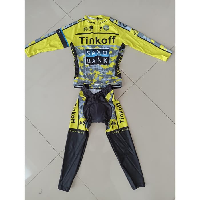 KIDS CYCLING SET JERSEY SEPEDA road LENGAN CELANA PANJANG ANAK BAJU