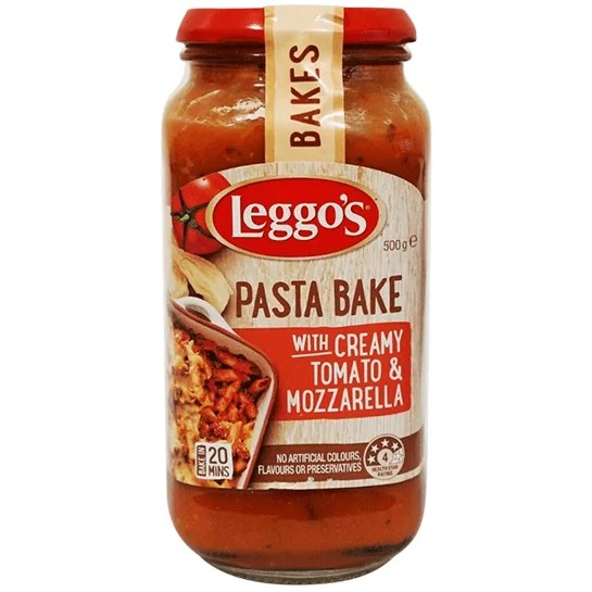 

eggos Pasta Bake with Creamy Tomato & Mozzarella 500 gr