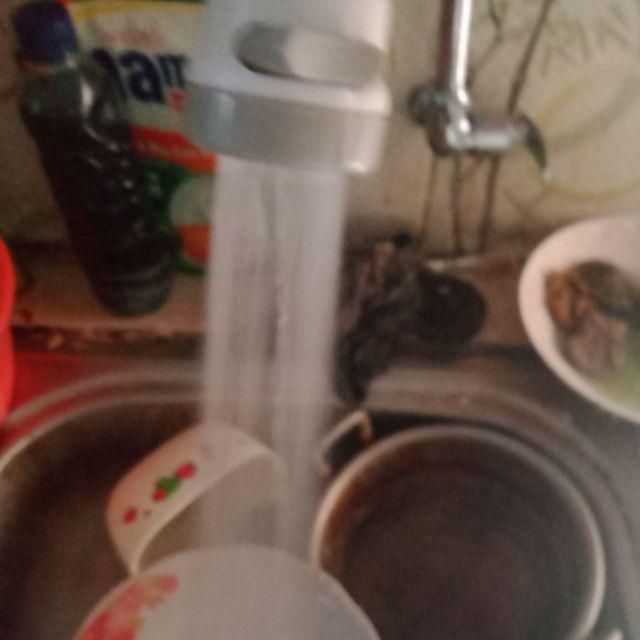 Sambungan Kran Wastafel Cuci Piring Shower 360 Derajat 3 Mode Spray