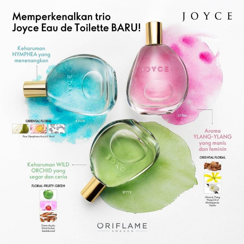 Joyce Rose / Jade / Turquoise Edt Eau de Toilette 50 ml