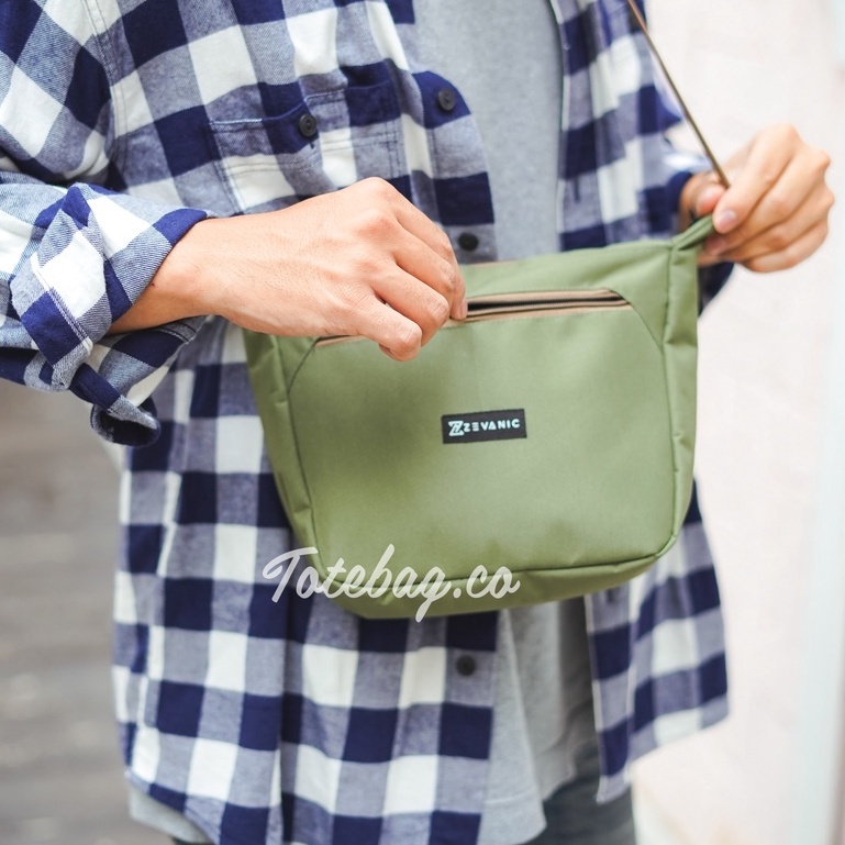 Slingbag Richard Tas Selempang Pria Wanita  Slingbag Casual Trendy | Thirtystore.Id