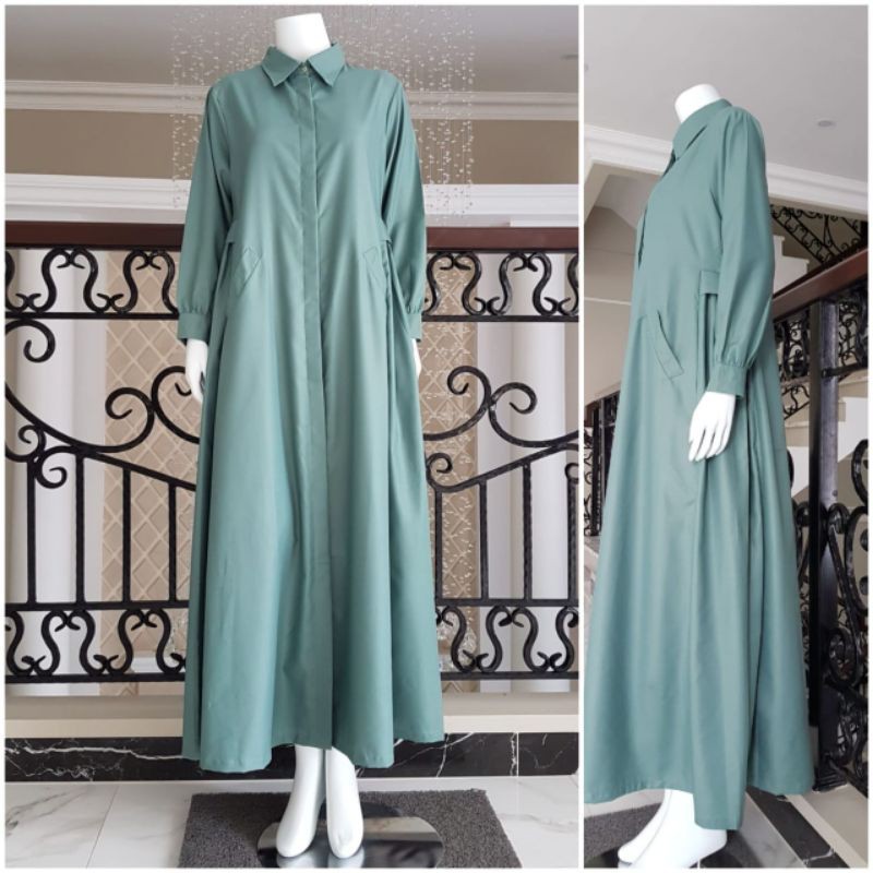 Gamis katun Ima toyobo Ori By Edness  Kayla