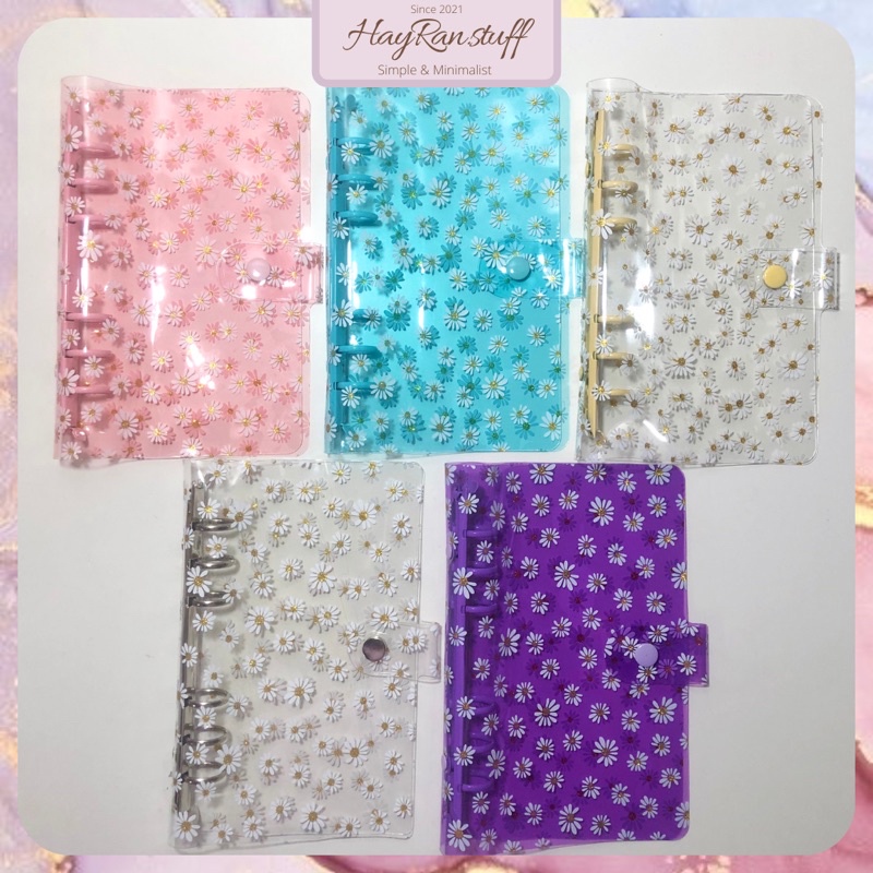 

(FREE GIFT) Binder A6 Motif Daisy 6 Ring bisa Instan/gosand