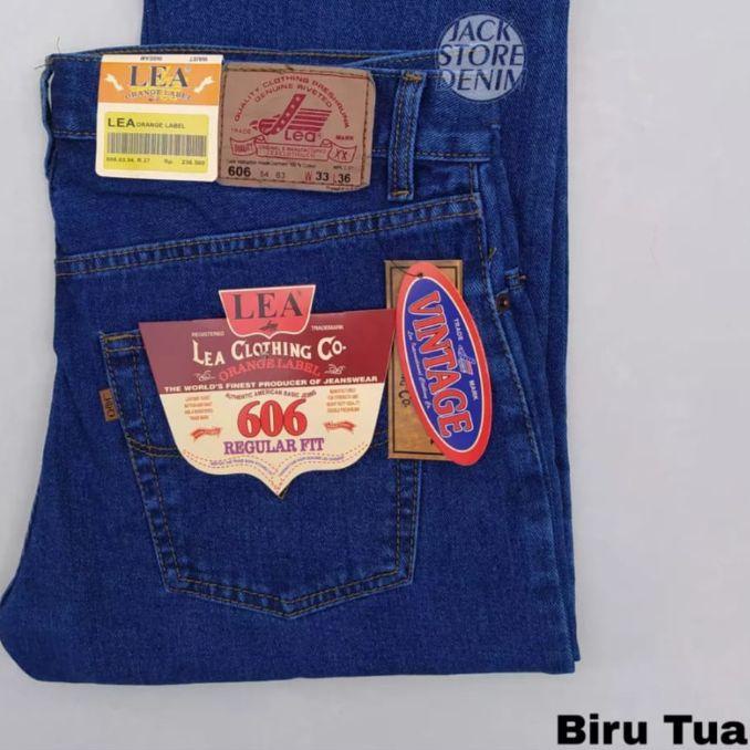 ♕ LEA JENS REGULER PREMIUM CELANA JEAN PANJANG PRIA ▲