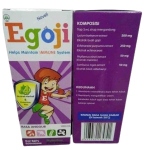 EGOJI SIRUP - MENINGKATKAN DAYA TAHAN TUBUH ANAK