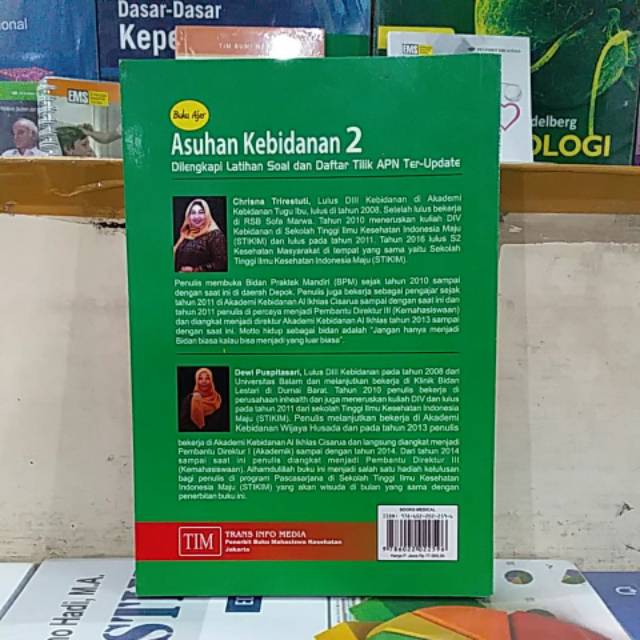 BUKU AJAR ASUHAN KEBIDANAN 2 dilengkapi latihan soal dan daftar tilik APN TERUPDATE 2018 ORIGINAL