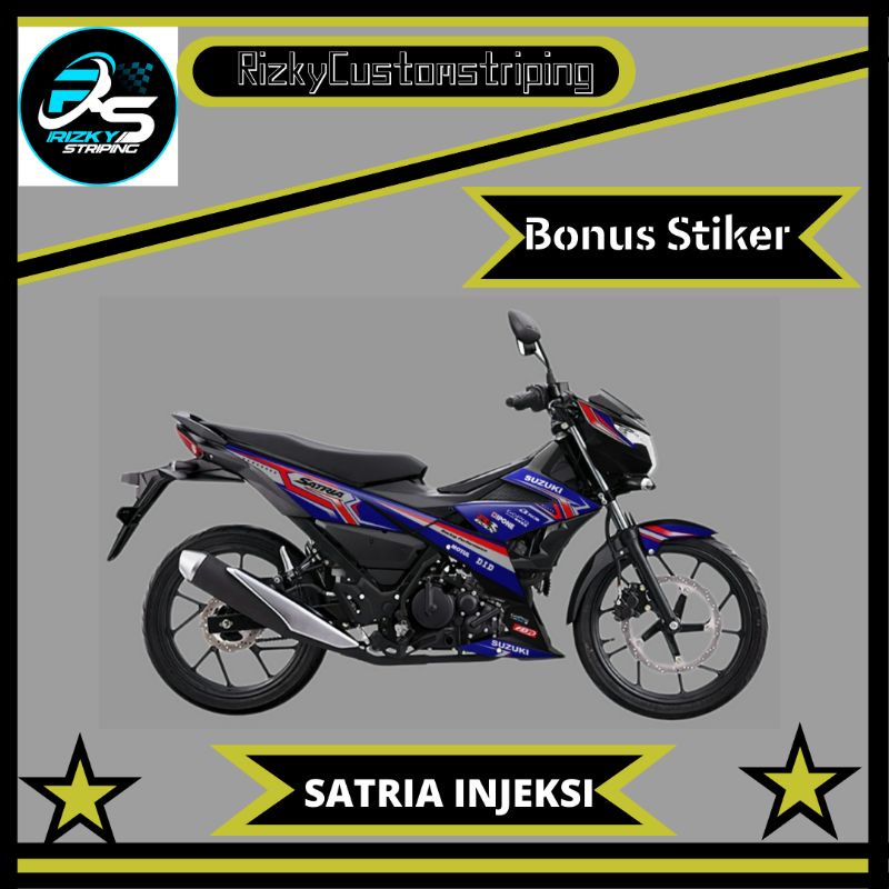 STRIPING VARIASI SUZUKI SATRIA FU INJEKSI # SATRIA FU INJEKSI GRAFIS MOTIF.