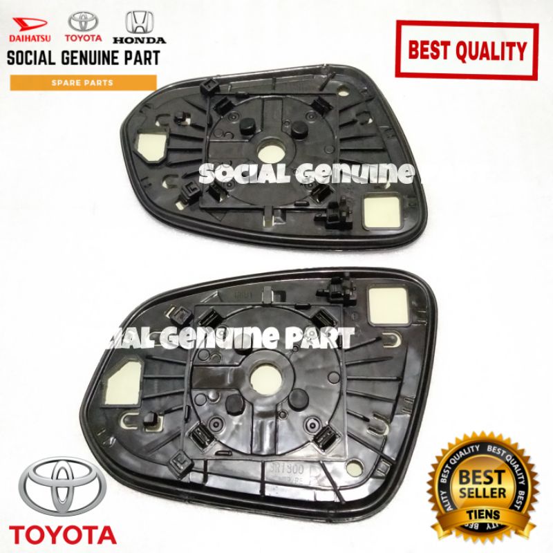 kaca spion kanan kiri Rh Lh Innova reborn Fortuner Vrz