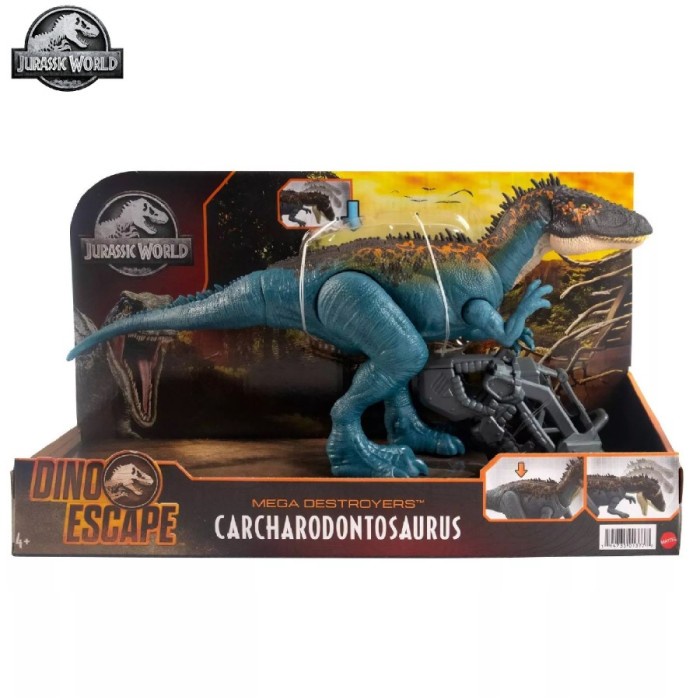 Carcharodontosaurus Jurassic World Mega Destroyers Panjang 36 cm