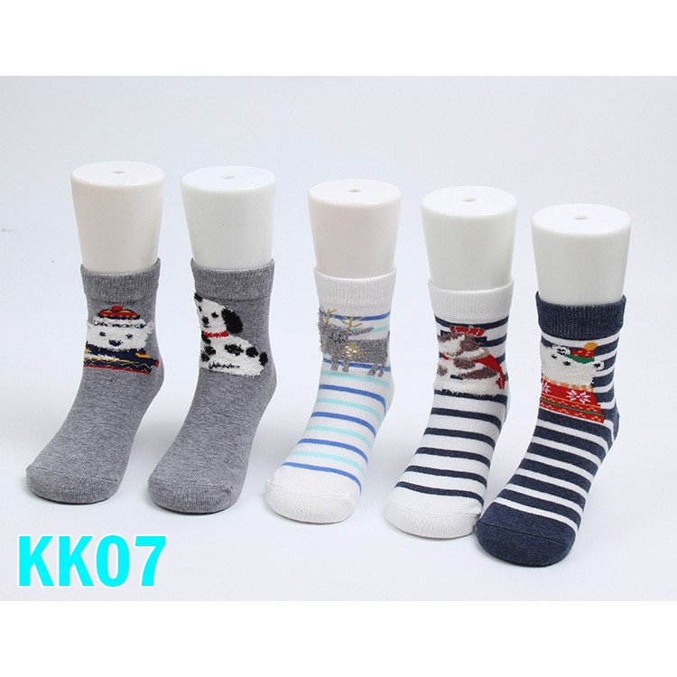 Kaos Kaki Anak Set Motif Karakter Lucu