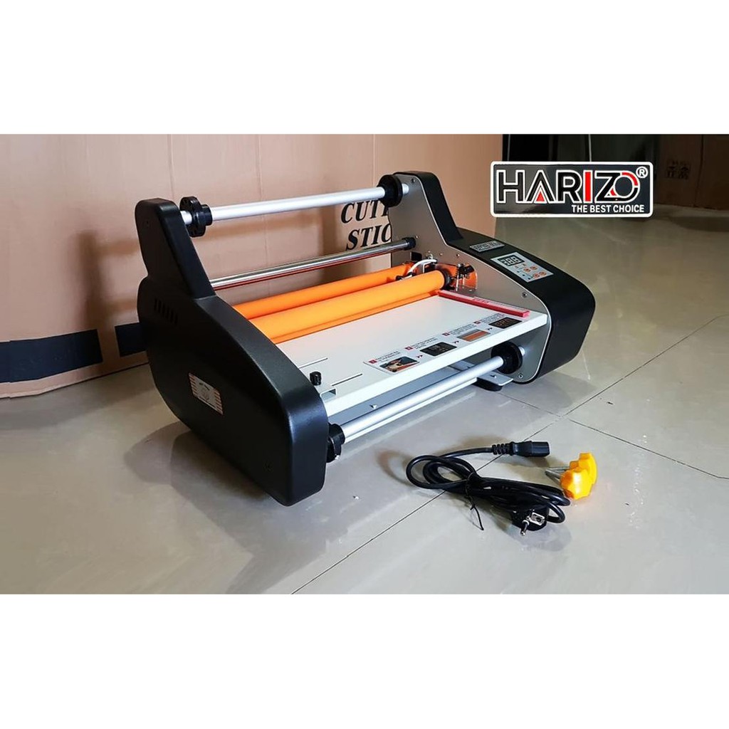 

Mesin Laminasi Roll 3510 - Alat Laminating Keras Doff Matte Glossy 2 Sisi Atas Bawah Panas Dingin
