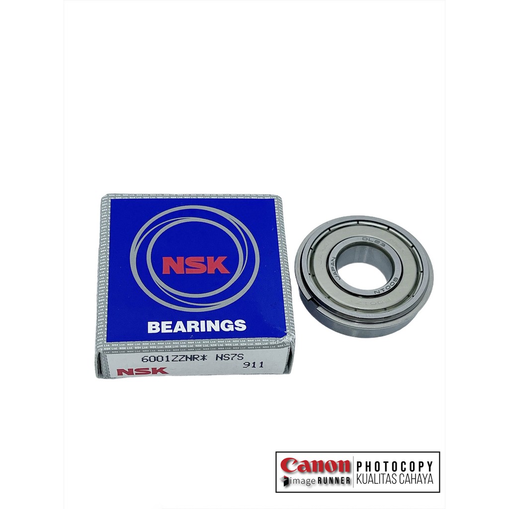 Bearing Lower Canon IR 6570/5075 IRA 6075/6275 NSK 6001ZZNR Jepang