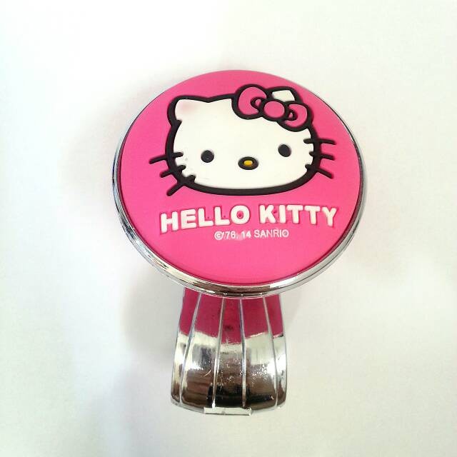 Power Handle Hello Kitty HK Cover Putaran Stir Steer Mobil