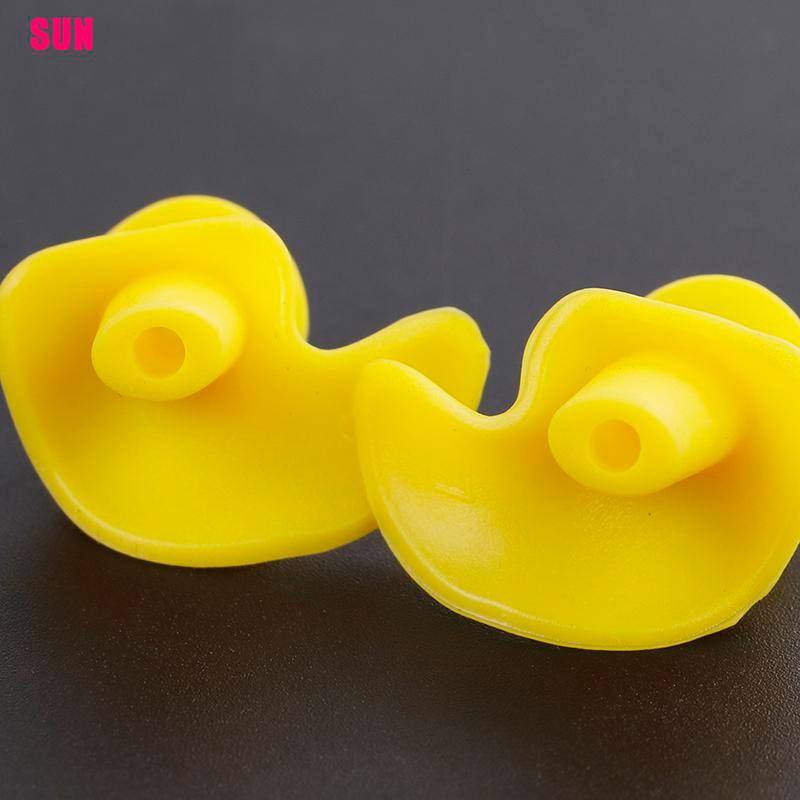 (Bf) Earplug Silikon Lembut Nyaman Anti Bising Reusable Untuk Berenang