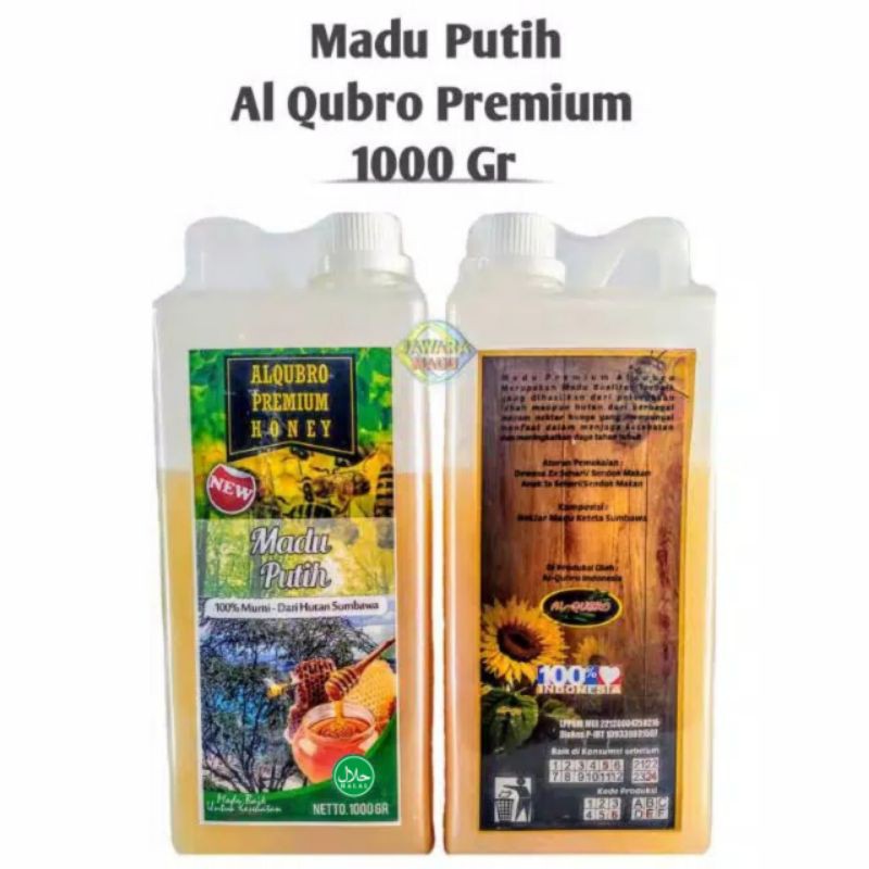 

Madu Murni Al Qubro Premium - Madu Putih 1000 Gr