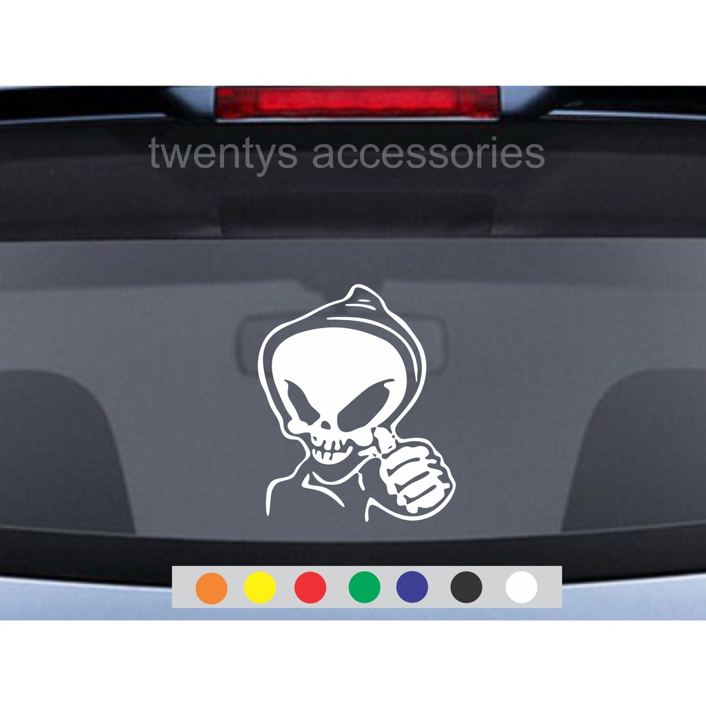 Jual stiker kaca mobil sticker FUNKY KHOPDI stiker cutting | Shopee ...