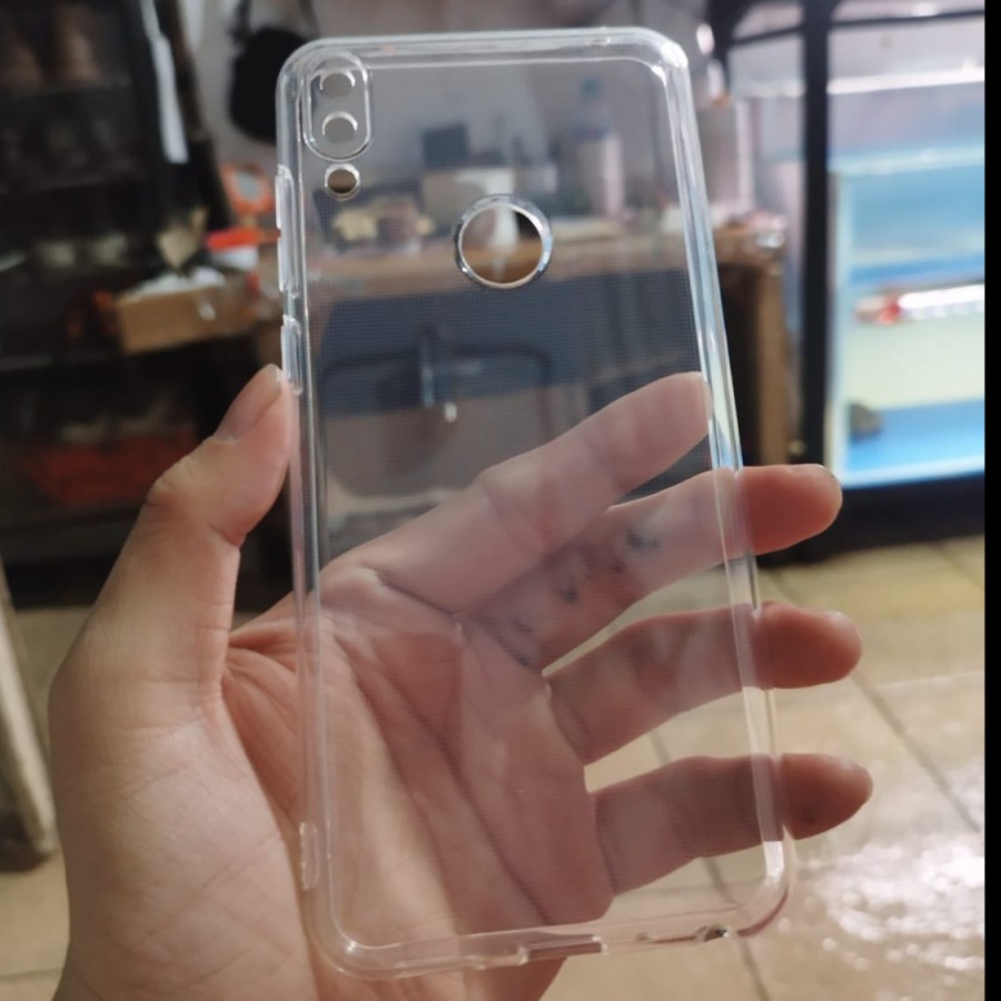 ZENFONE MAX PRO M1 CASE HD BENING SOFTCASE TEBAL 2.00mm SOFT TRANSPARAN SILIKON KARET CASING COVER PELINDUNG BELAKANG