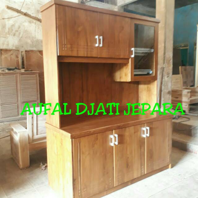  Lemari  Dapur Kayu Desainrumahid com