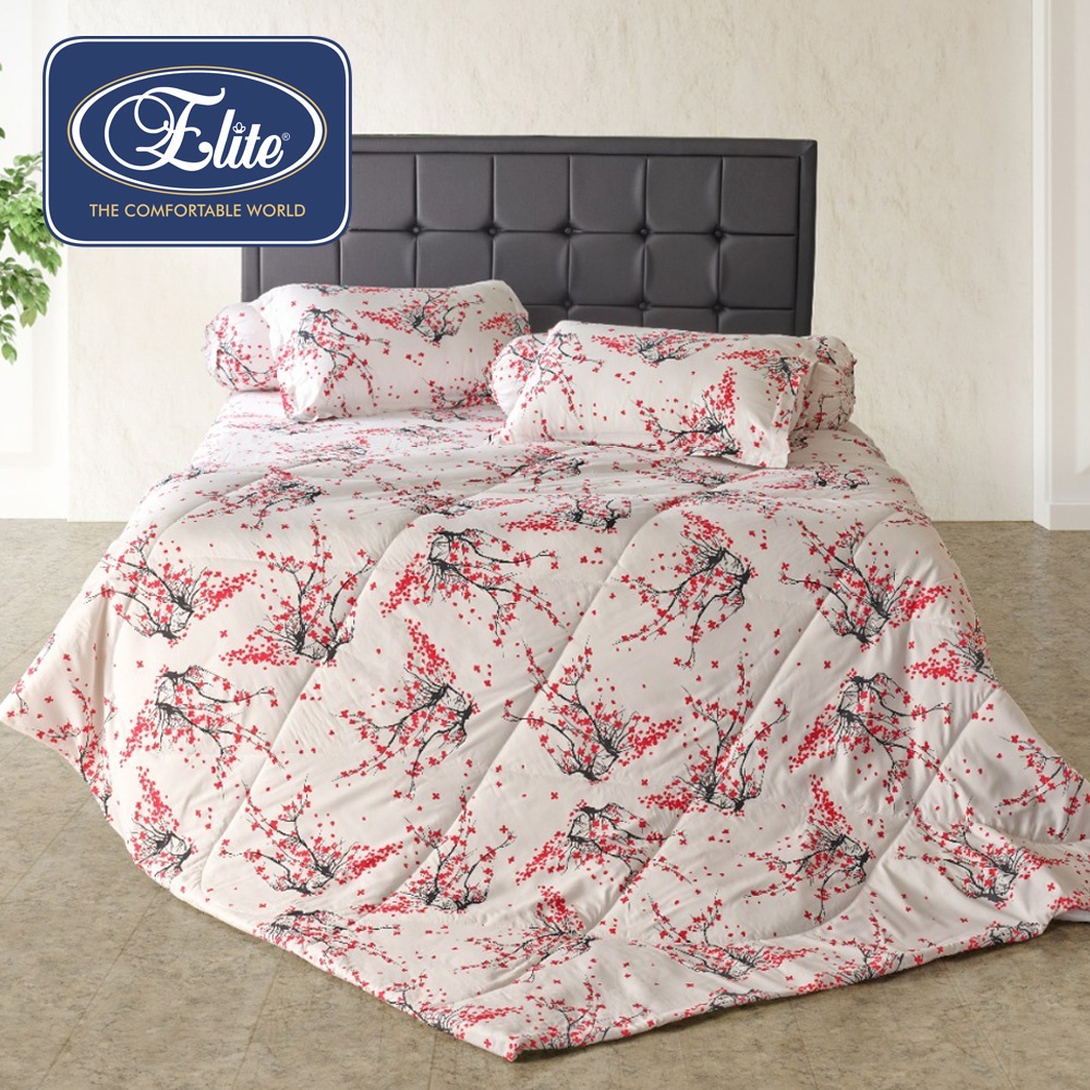 Jual Sprei Dan Bed Cover Elite Full Set Type Daisy ( Set Sprei Dan Bed ...