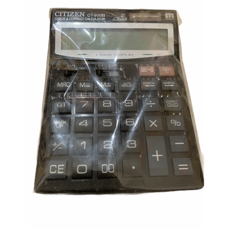 

Kalkulator/Calculator/Mesin Hitung Merk CITIZEN