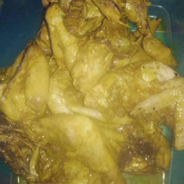 

Ayam ungkep bumbu kuning