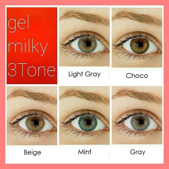 

SOFTLENS GEL MILKY 3 TONE 14.5mm