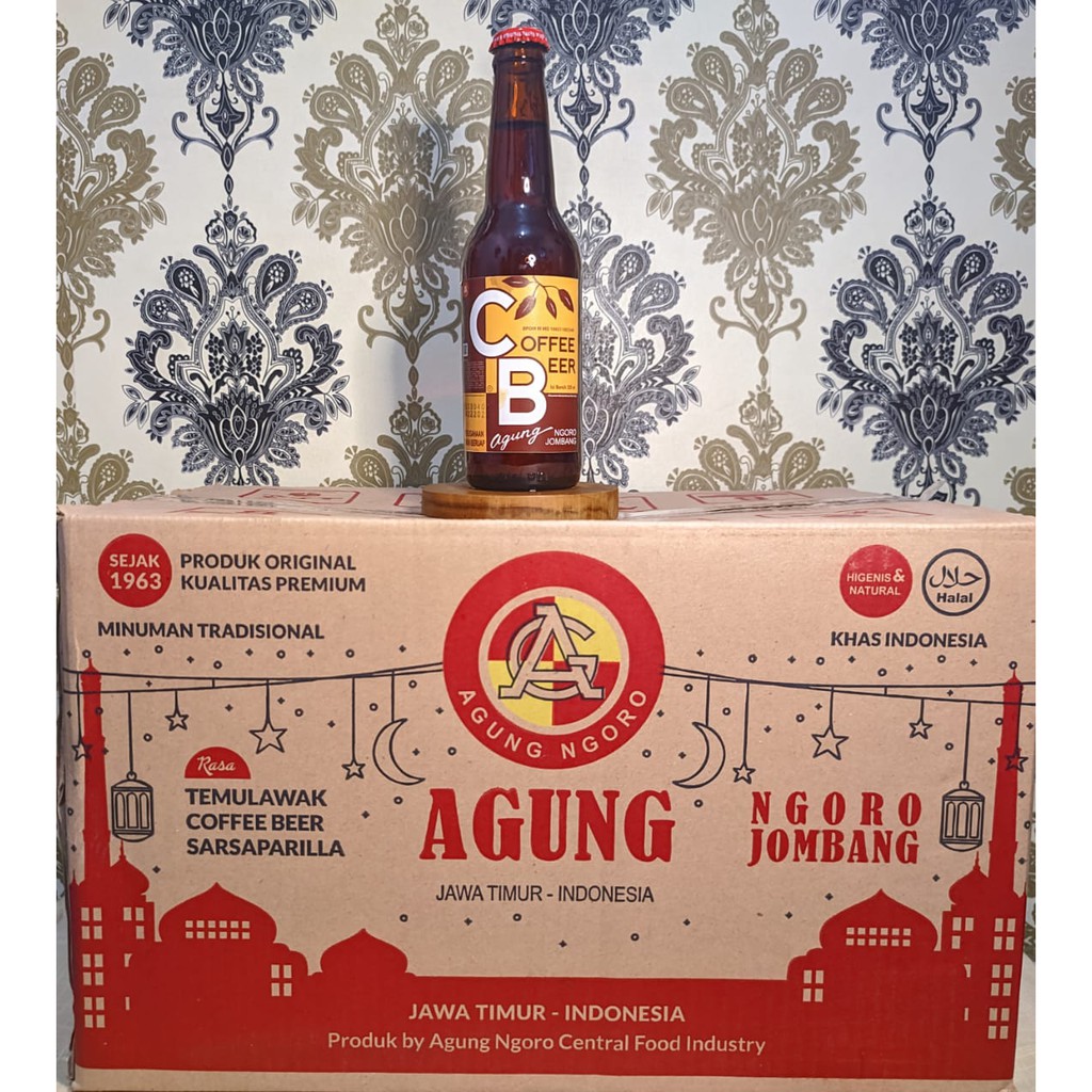 

Coffee Beer/Sarsaparilla/Temulawak Agung Ngoro (1 Dus) - Sameday/Instan