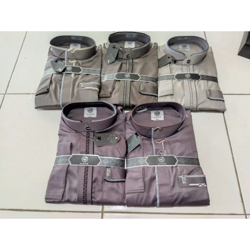 JUBAH SAUDI AL NOOR SAUDI POLYSTER KOREA BORDIR