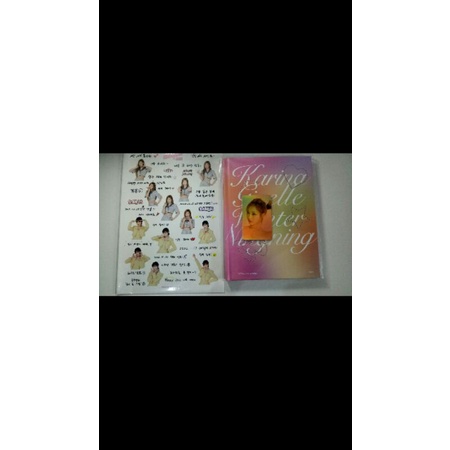 READY STOCK SHARING AESPA SEASON GREETINGS 2022 HARD COVER DIARY + POB ALADIN NINGNING