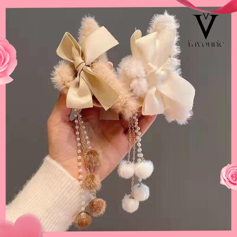 [COD]Klip Rumbai Mewah Hiu Hiasan Kepala Jepit Rambut Besar-FA