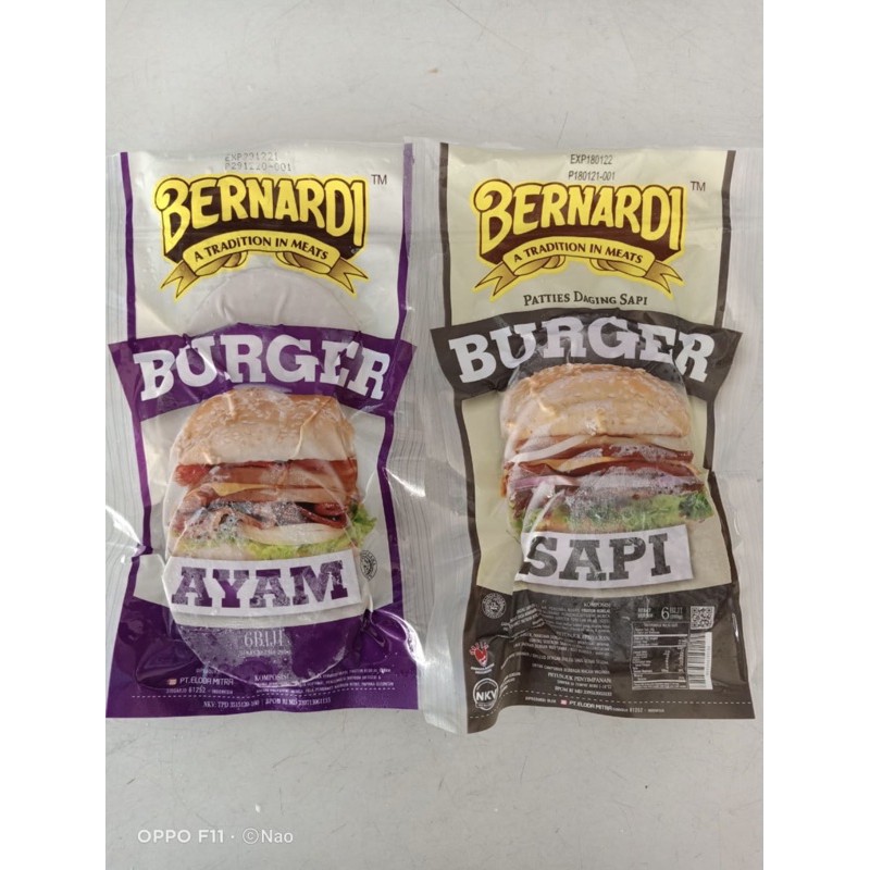 

bernardi burger ayam