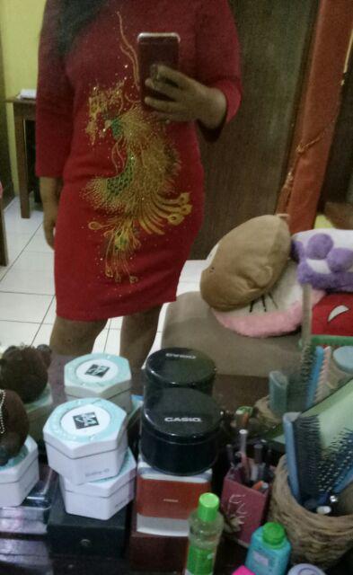 Dress Bangkok Motek Emas