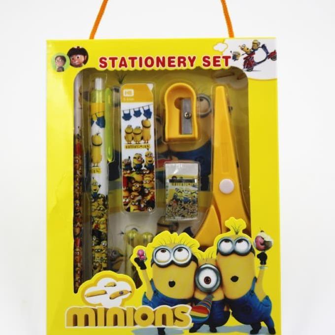 

[KODE BARANG PV372Q] Stationary set goody bag ultah kado natal cars minion mickey mouse10