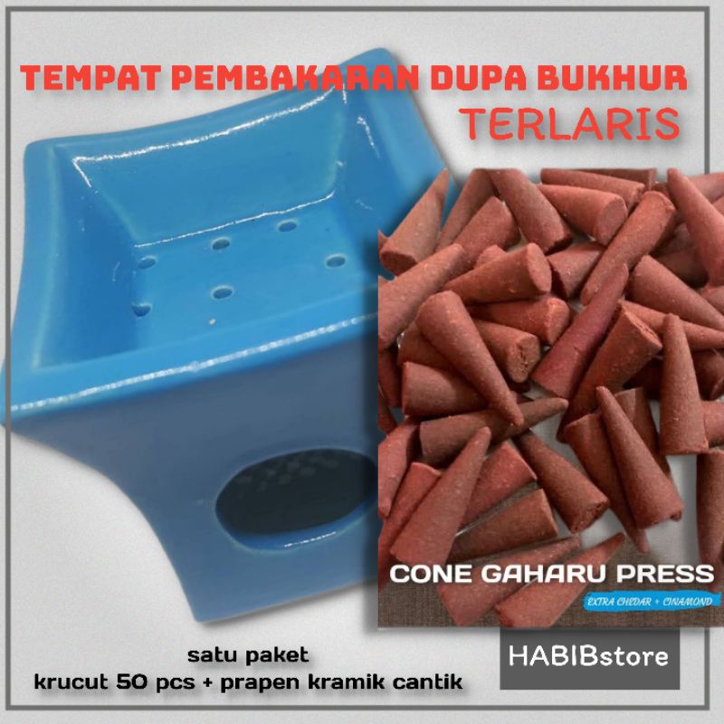 tempat bakaran dupa krucut dupa gaharu dupa oud mini terbaik