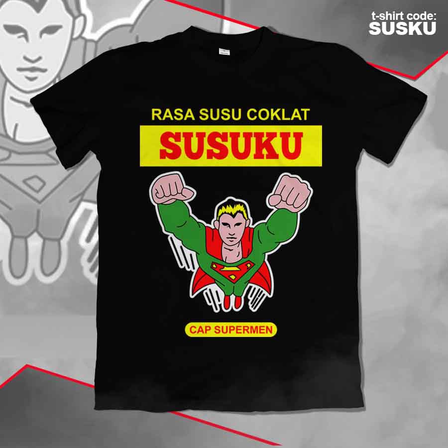 KAOS SUSUKU SNACK JADUL. Stok Selalu Ready ukuran XS sampai 4XL Bahan Combed