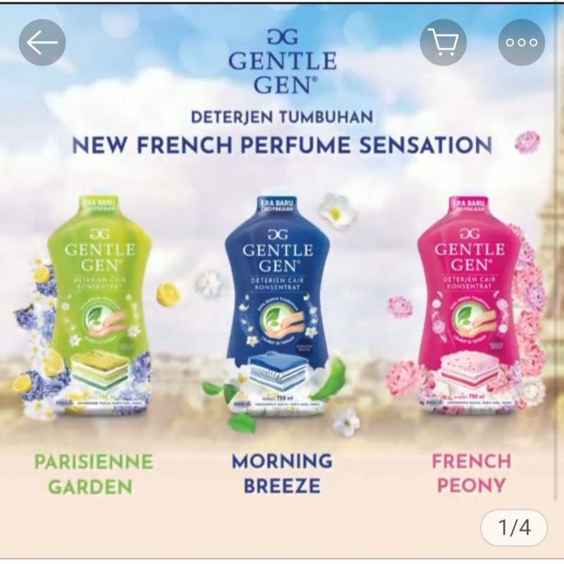 Jual Gentle gen 750ml Indonesia