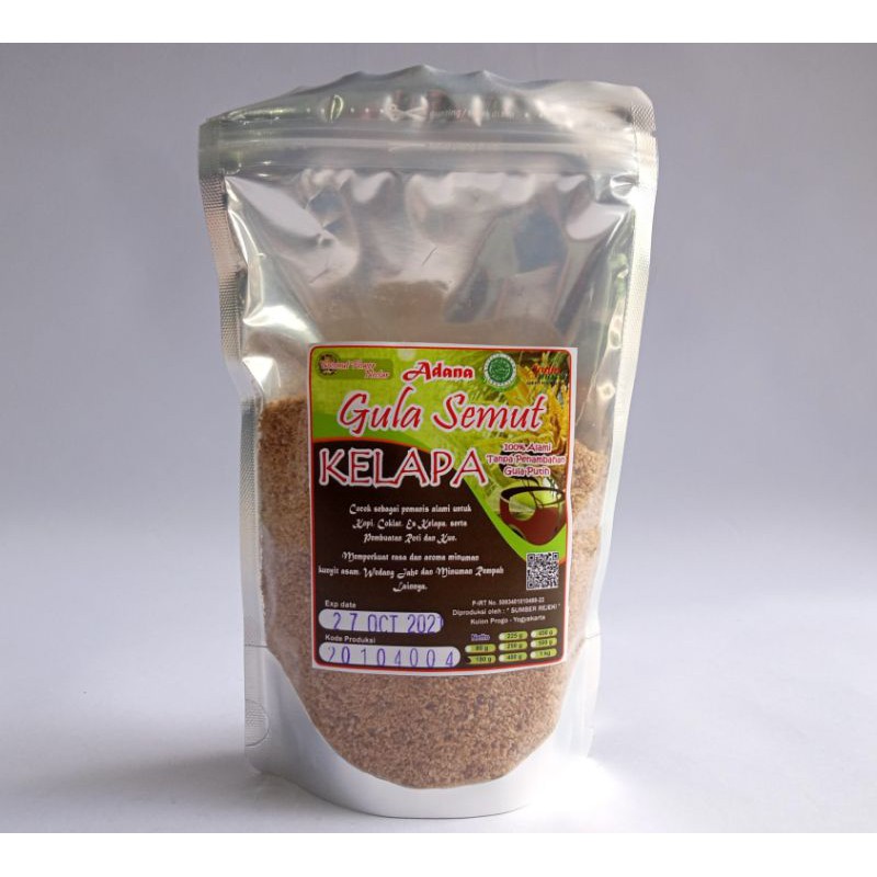 

Gula semut original kelapa 180gr pouch