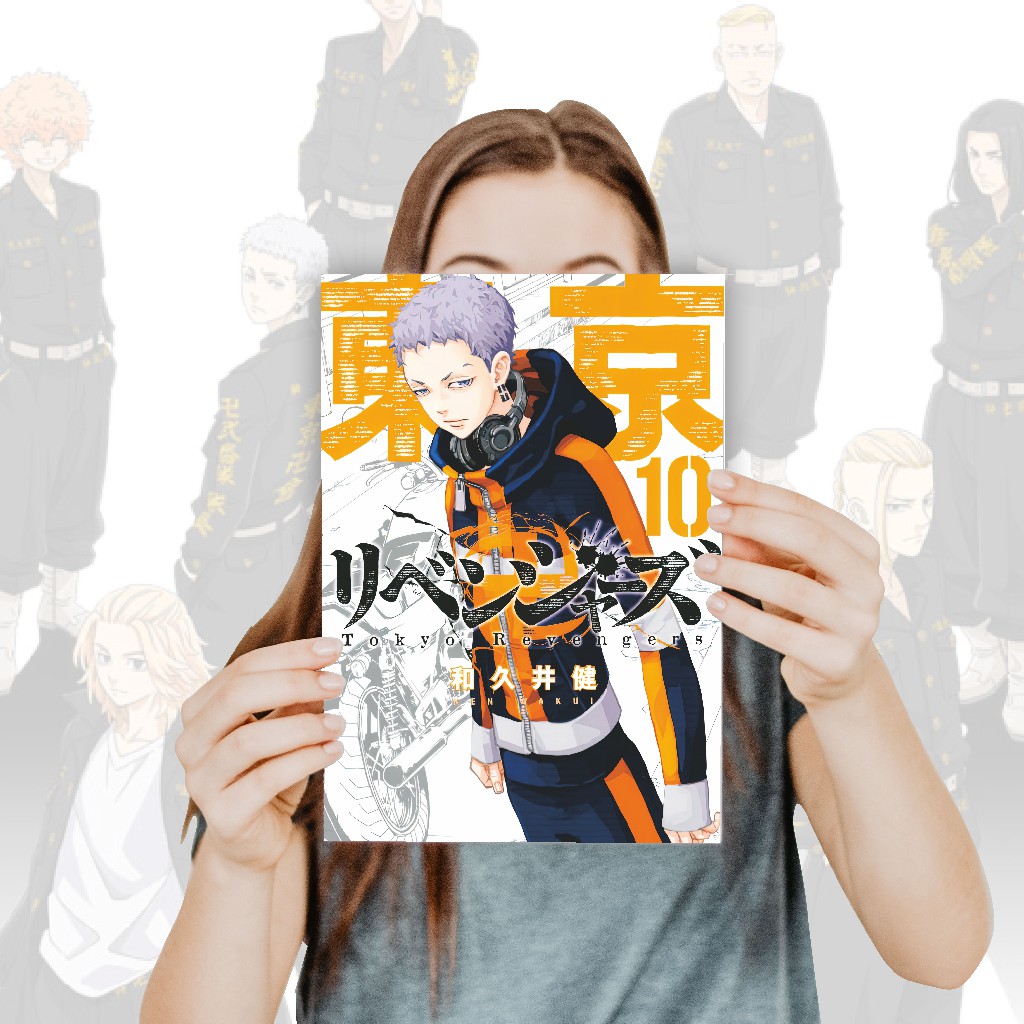 Poster Anime Tokyo Revengers Koleksi A4 - Takemichi Mikey Draken Baji Kazutora-10 TR