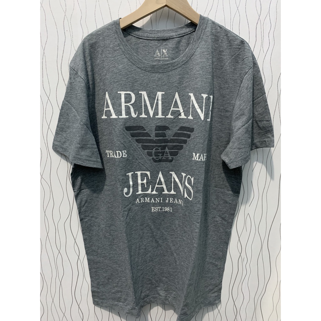 Kaos Bekas Armani Jeans Second Branded