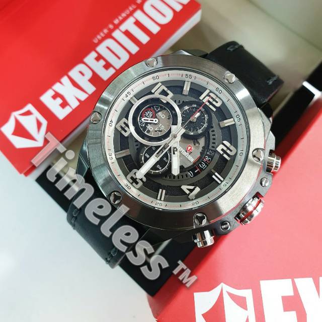 Jam tangan pria Expedition E 6752 M Black