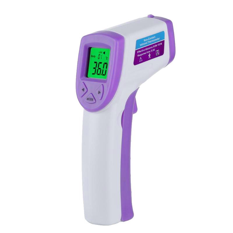 Termometer Infrared Portable Tanpa Kontak dengan LCD Backlight