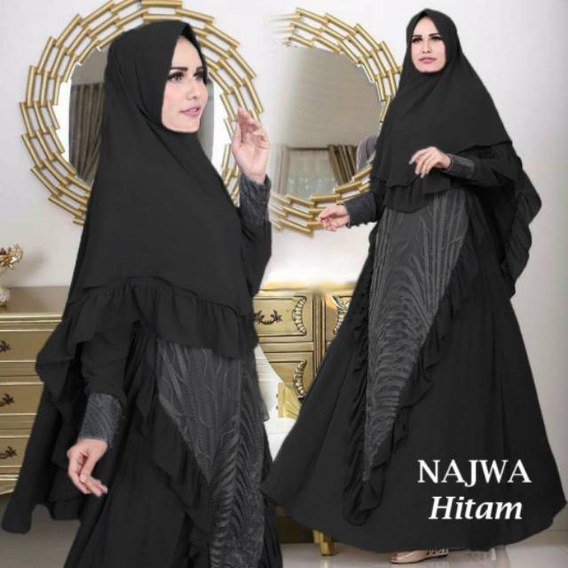 Gamis syari set najwa